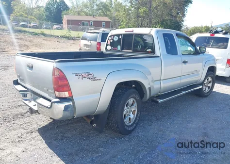2005 Toyota Tacoma Base V6 from USA, damaged, VIN 5TEUU42N75Z048690